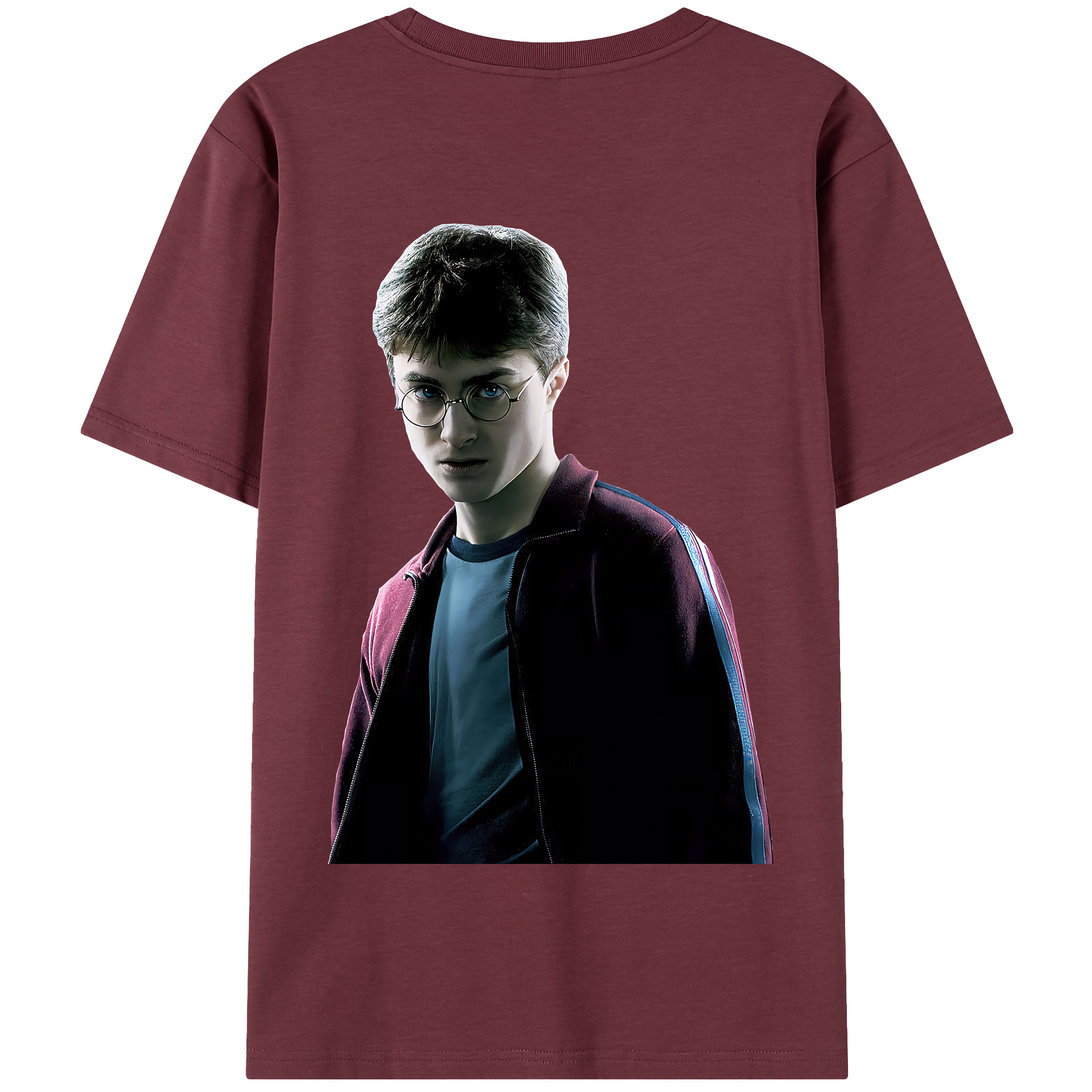 （画像用） Harry Potter ハリー・ポッターシリーズ 綿100％半袖Tシャツ（背面プリント）